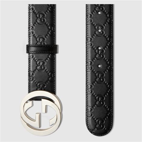 gucci signature leather belt style 411924 cwc1n 1000|stockx gucci belt.